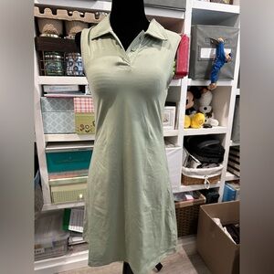 TNA Light Green Sleeveless Dress